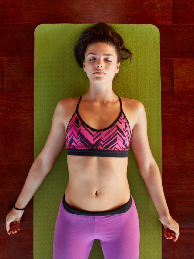 9 Yoga Poses For Stress Relief 10 CORPSE-POSE