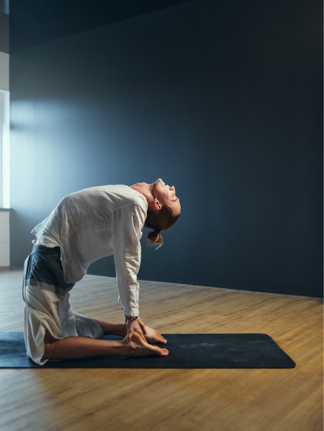 11 Best Yoga Poses For Good Heart Health 10 Camel-Pose