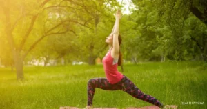 Read more about the article Warrior 1 Pose (Virabhadrasana 1) Benefits